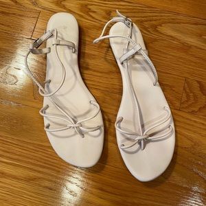 Anthropologie daydream strappy sandals in blush